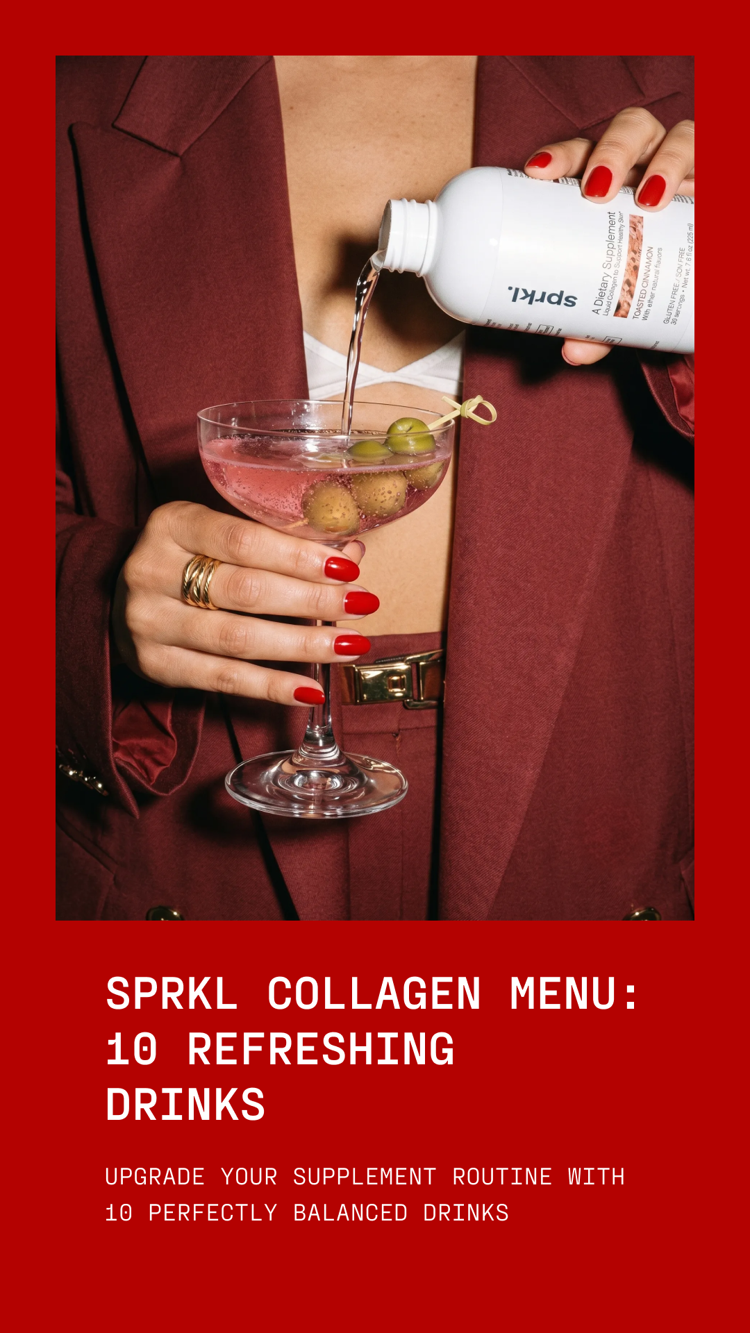 FREE "SPRKL Collagen Cocktails"