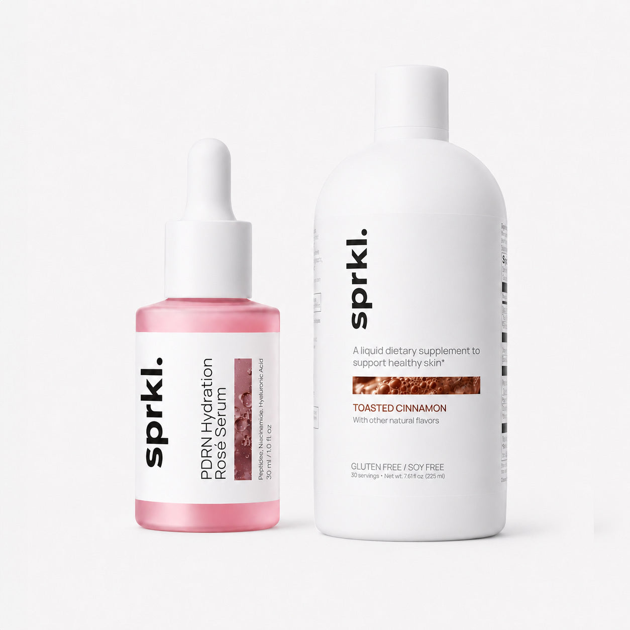 PDRN Hydration Rosé Serum + Liquid Collagen Summer Sale Pack